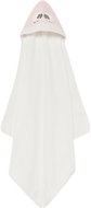 MAYORAL hooded towel with embroidery sheep white - Children's Bath Towel