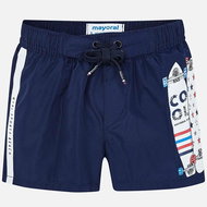 MAYORAL boys swimwear skate print dark blue - 116 cm - Men's Swimwear