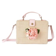 MAYORAL girls straw handbag with flower - Handbag