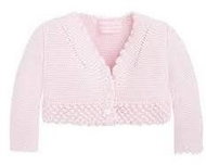Mayoral girls knitted bolero - pink - 75 cm - Baby coat