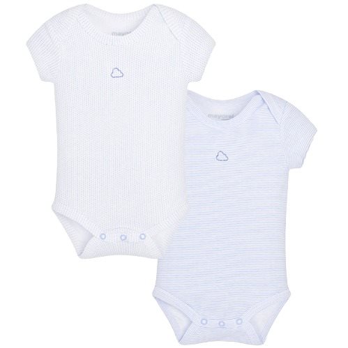 MAYORAL boys set 2pcs body fine pattern blue - 60 cm - Bodysuit for Babies - Main image