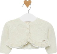 MAYORAL girls shiny bolero gold - 75 cm - Baby coat
