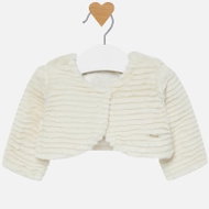 MAYORAL girls bolero, cream - Baby coat
