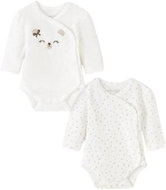 MAYORAL girls set 2pcs body DR teddy bear cream - 75 cm - Bodysuit for Babies