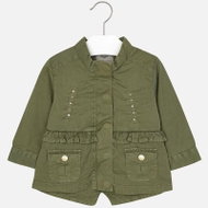 MAYORAL girls spring coat - green - Baby coat