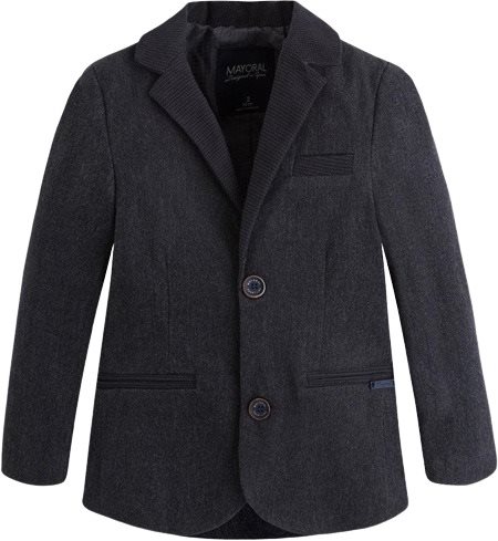 MAYORAL Boys jacket - dark grey - 98 cm - Baby coat - Main image