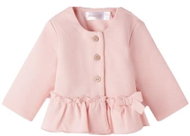 MAYORAL girls coat with ruffles pink - 65 cm - Baby coat