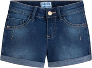 MAYORAL girls jeans shorts - dark blue - 98 cm - Baby Shorts