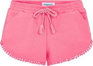 MAYORAL girls shorts with decorations light pink - 98 cm - Baby Shorts