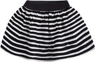 MAYORAL girls striped skirt - white and black - 98 cm - Baby Skirt