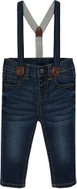 MAYORAL boys jeans with suspenders blue - 86 cm - Baby trousers