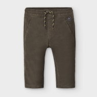 MAYORAL boys microfiber trousers brown - 98 cm - Baby trousers