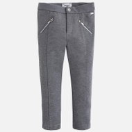 Mayoral Girls leggings with pockets - grey - Baby trousers