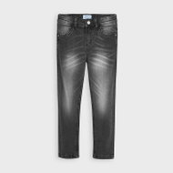 MAYORAL dětské skinny jeans šedá - Kalhoty