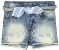 MAYORAL girls denim shorts with washed look - 98 cm - Baby Shorts