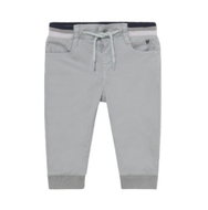 MAYORAL boys trousers, elasticated waist and ankles, grey - 92 cm - Baby trousers