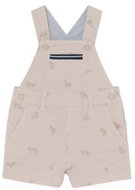 MAYORAL boys' lace shorts with tiger, beige - Baby Shorts