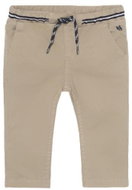 MAYORAL boys trousers with elastic waist, beige - Baby trousers