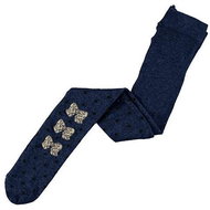 MAYORAL girls tights polka dots bows dark blue - 104 cm EUR 23-26 - Stockings