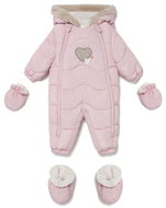 MAYORAL girls jumpsuit heart pink - 65 cm - Baby Snowsuit