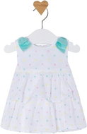 MAYORAL girls dress with embroidery - white - 75 cm - Baby dress