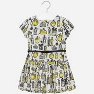 MAYORAL girls dress with perfume grey - 110 cm - Dress