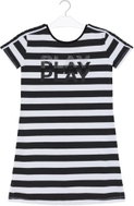 MAYORAL girls dress with stripes Play black and white - 152 cm - Dress