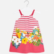 MAYORAL girls dress jungle pink - 116 cm - Dress