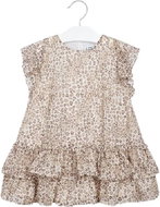 MAYORAL girls dress beige - 92 cm - Baby dress