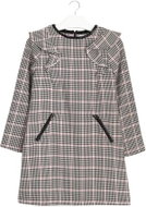 MAYORAL girls dress patterned black, pink - 152 cm - Dress