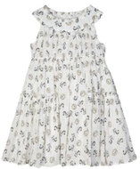 MAYORAL girls dress cream zebra and lion - 110 cm - Dress