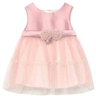 MAYORAL girls dress with tulle skirt, pink - 92 cm - Baby dress