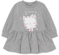 MAYORAL girls warm dress DR kitten grey - Baby dress