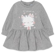 MAYORAL girls warm dress DR kitten grey - 92 cm - Baby dress