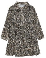 MAYORAL girls dress long golden flowers - 104 cm - Dress