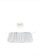 MAYORAL girls knitted dress with tulle skirt white, grey - 65 cm - Baby dress