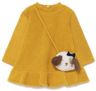 MAYORAL girls dress sheep with handbag mustard - 86 cm - Baby dress