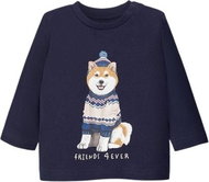 MAYORAL boys t-shirt DR shiba dark blue - 86 cm - Baby T-shirt