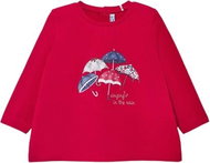 MAYORAL girls t-shirt DR with umbrellas red - 86 cm - Baby T-shirt