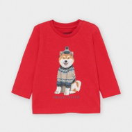 MAYORAL boys t-shirt DR shiba red - Baby T-shirt