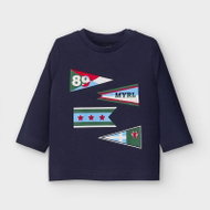 MAYORAL boys t-shirt navy blue - Baby T-shirt