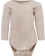 Fixoni boys soft body DR wrap grey - 62 cm - Bodysuit for Babies