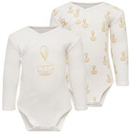 Fixoni children's set 2pcs body DR print beige - 62 cm - Bodysuit for Babies