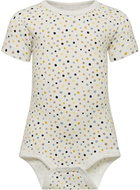 Fixoni baby body KR polka dots beige - 68 cm - Bodysuit for Babies