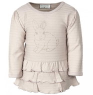 Fixoni girls body with skirt rabbit pink - 74 cm - Bodysuit for Babies