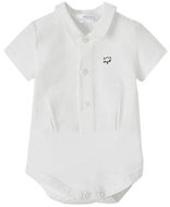 Mayoral Boys body KR collar cream - 65 cm - Bodysuit for Babies