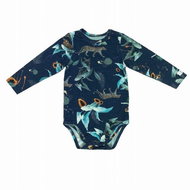 JAMIKS Boys body Alan I jungle blue 80 cm - Bodysuit for Babies