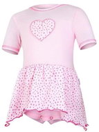 Little Angel Body dress KR Outlast® - pink baby/pink polka dot shine Size: 2.5 mm 92 - Bodysuit for Babies
