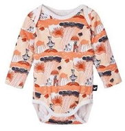 Reima baby body Moomin Charmerande Autumn Orange 56/62 cm - Bodysuit for Babies