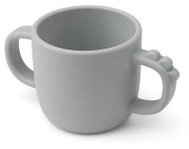 Done by Deer Peekaboo Croco mug - grey - Children's Water Bottle
